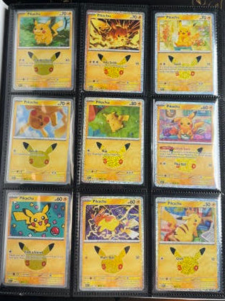 Master Set Pikachu 30th Celebrations