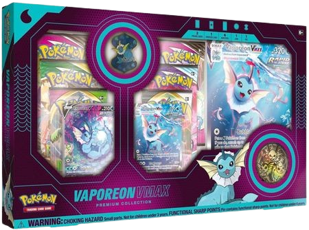 Vaporeon VMAX Premium Collection Box