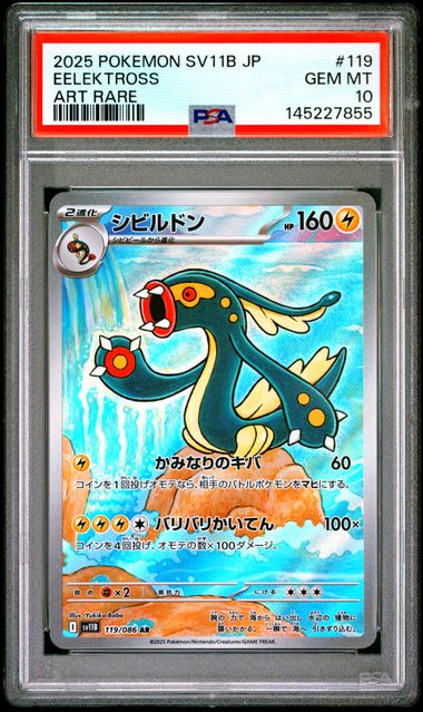 PSA 10 EELEKTROSS BLACK BOLT