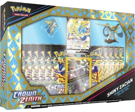 Crown Zenith Shiny Zacian Premium Figure Collection Box