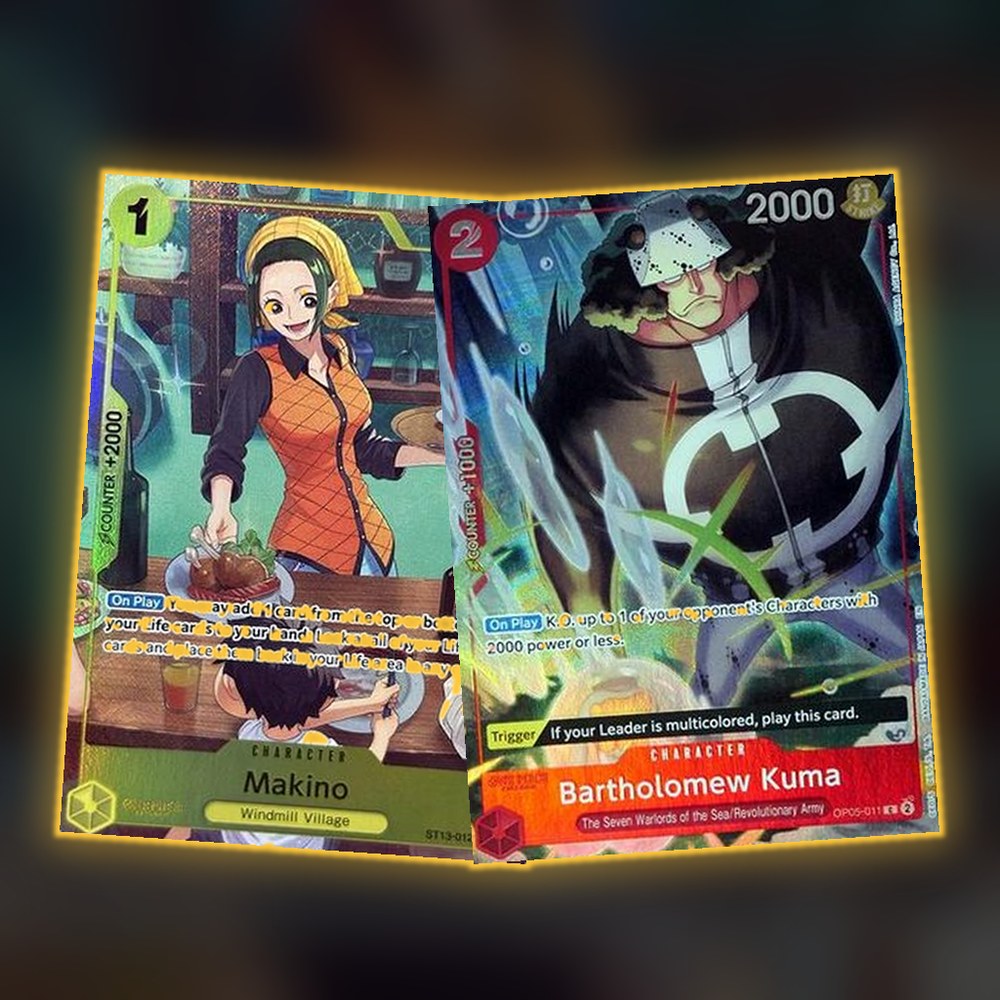 one piece common cards