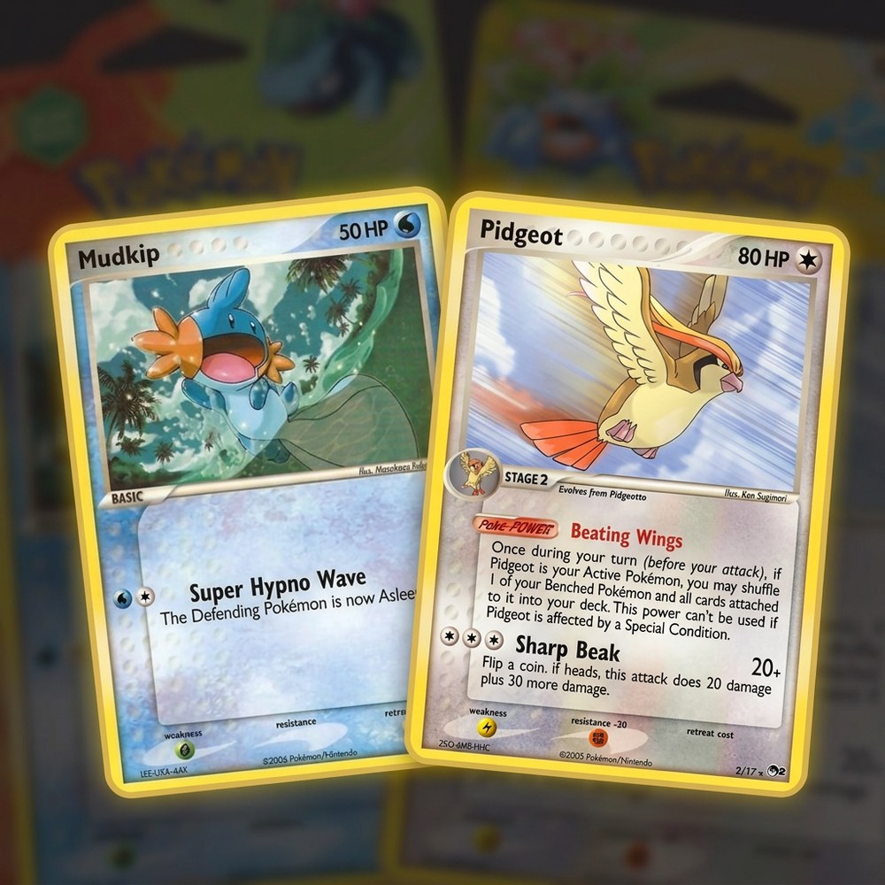 pokemon vintage raw cards