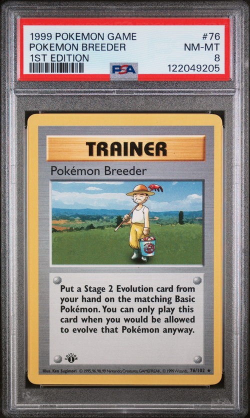 PSA Card Front