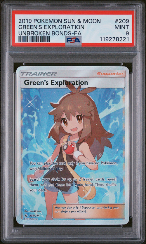 PSA Card Front