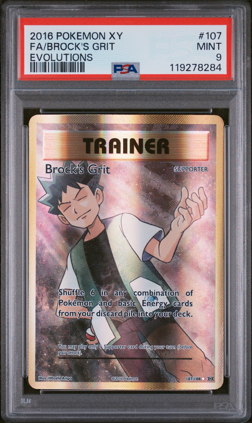 PSA Card Front