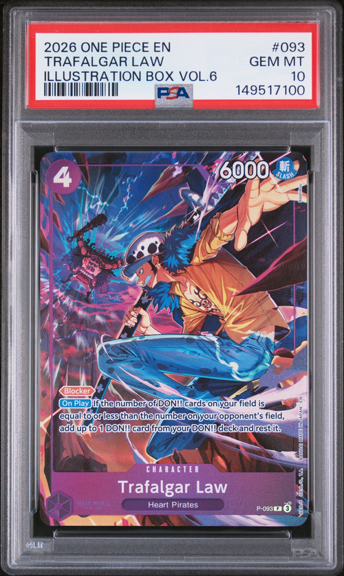 PSA Card Front