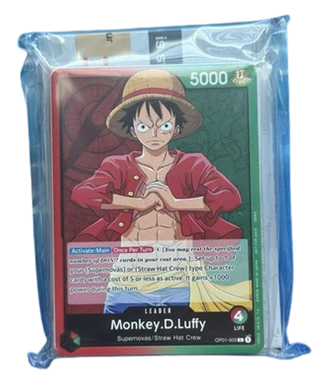 One Piece Welcome Kit Monkey D. Luffy OP01-003 Demo Deck - Sealed