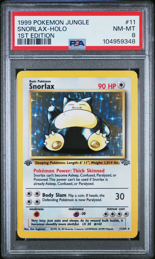 PSA Card Front