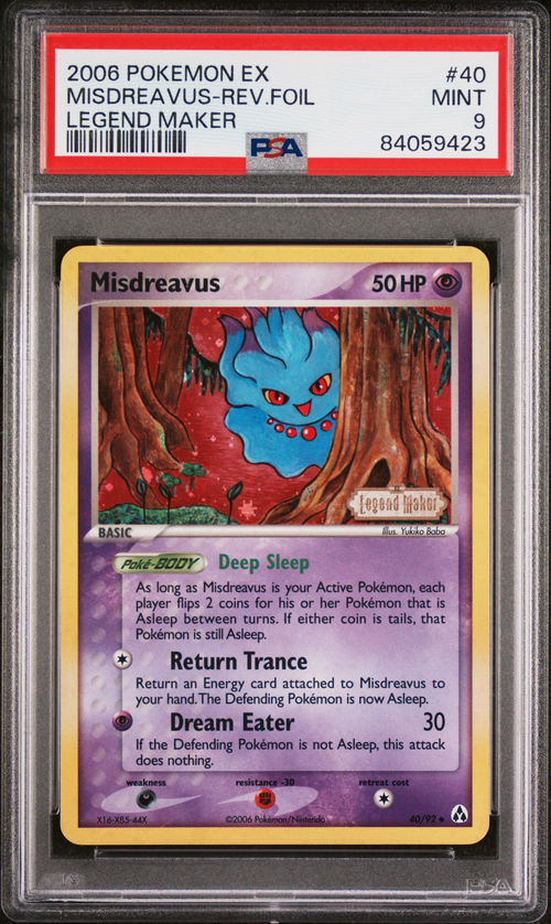 PSA Card Front