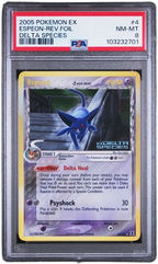 PSA 8 ESPEON REV FOIL DELTA SPECIES