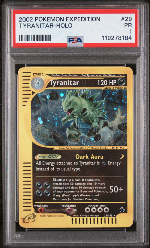 PSA Card Front