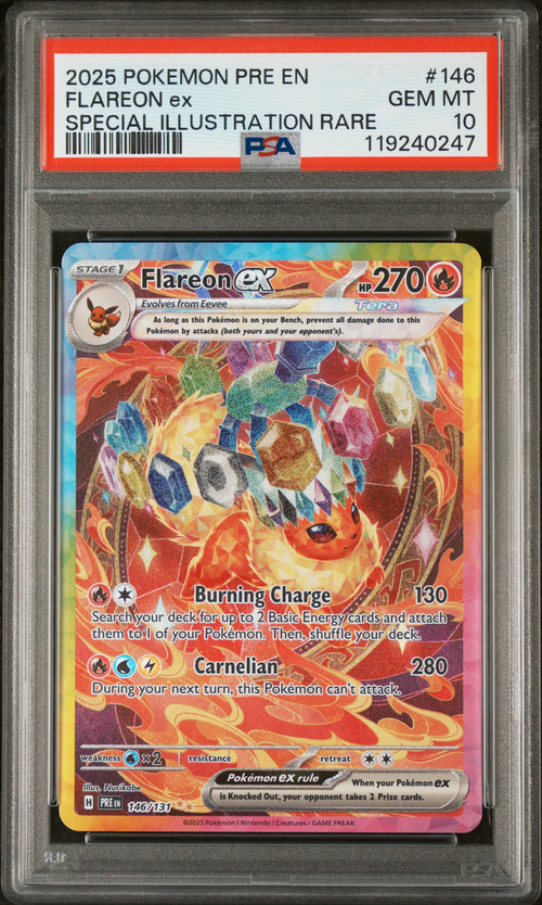 PSA Card Front