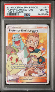 PSA 10 PROF. ELMS LOST THUNDER