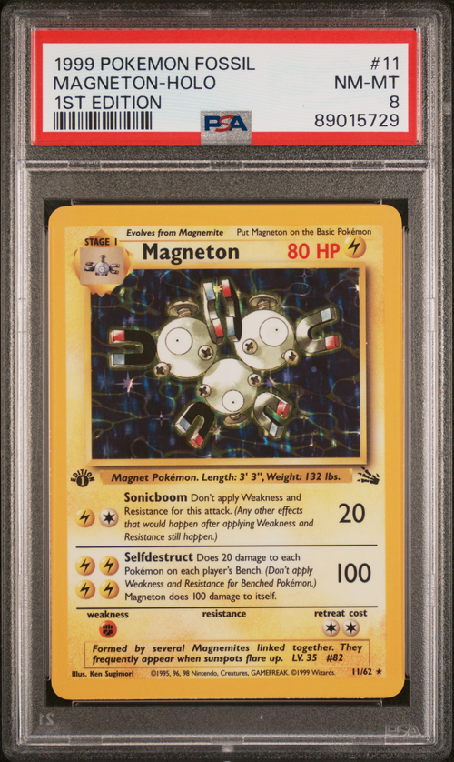 PSA Card Front