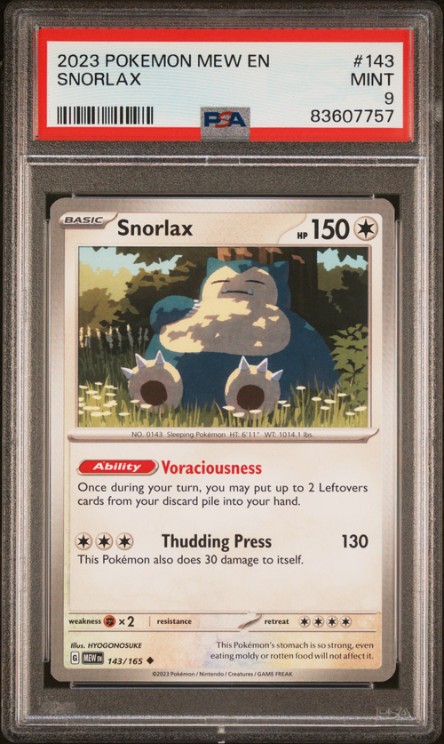 PSA Card Front