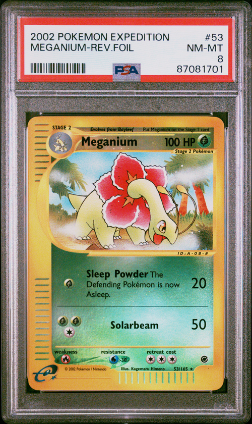 PSA Card Front