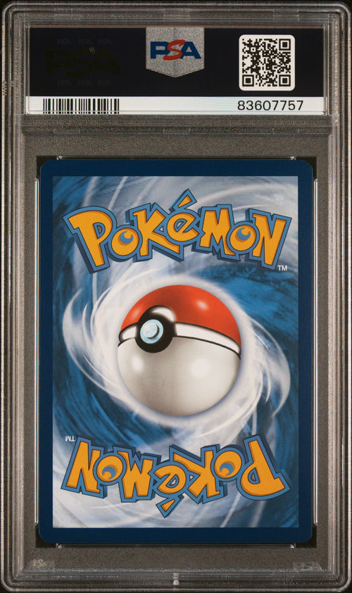 PSA Card Back