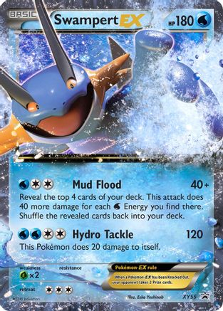 Swampert EX (XY55/211) - XY Promos Holofoil
