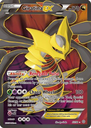 Giratina EX (Full Art) (93/98) - XY  Ancient Origins Holofoil