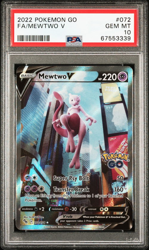 PSA Card Front