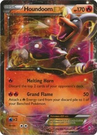 Houndoom EX (21/162) - XY  BREAKthrough Holofoil