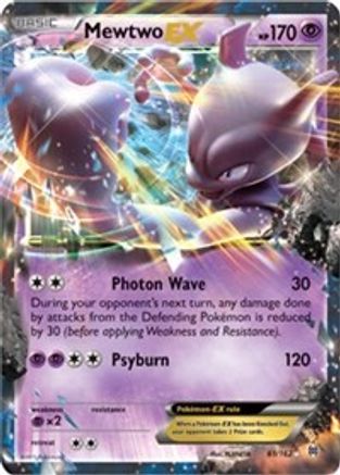 Mewtwo EX (61/162) - XY  BREAKthrough Holofoil