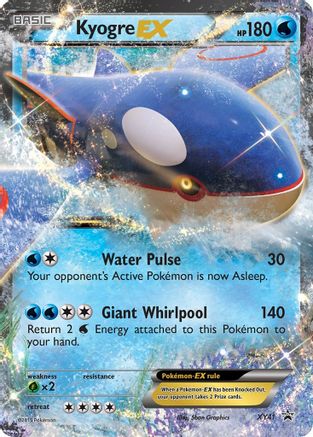 Kyogre EX (XY41/211) - XY Promos Holofoil