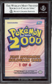 BGS 8 LUGIA FIRST APPEARANCE HOLOGRAMS POKEMON MOVIE 2000