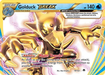 Golduck BREAK (18/122) - XY  BREAKpoint Holofoil