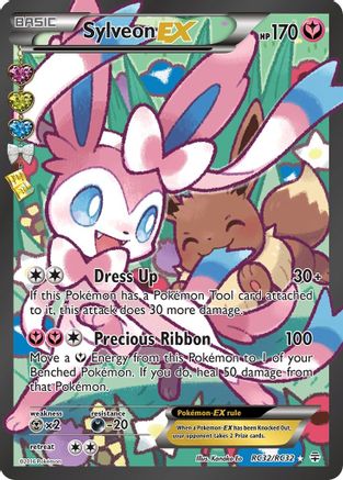 Sylveon EX (Full Art) (RC32/RC32) - Generations Radiant Collection Holofoil