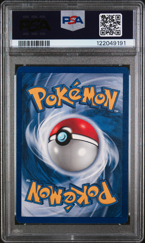 PSA Card Back