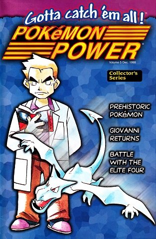 Nintendo Pokemon Power Collector's Series Magazine Volume 5 1999 Gotta Catch Em All