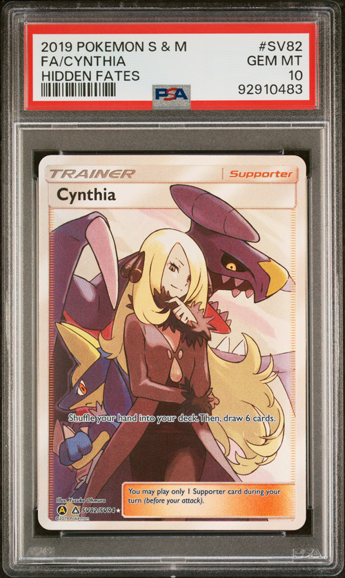 PSA Card Front