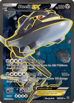 Steelix EX (Full Art) (108/114) - XY  Steam Siege Holofoil