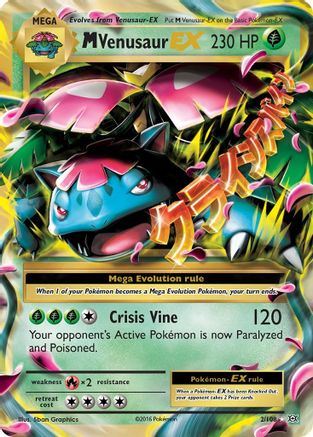 M Venusaur EX (2/108) - XY  Evolutions Holofoil