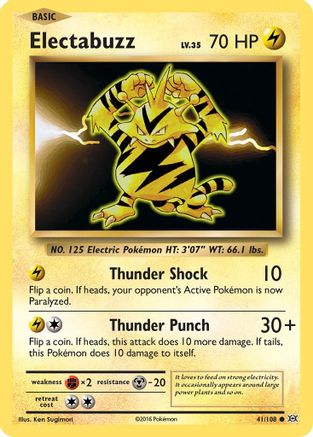 Electabuzz (41/108) - XY  Evolutions