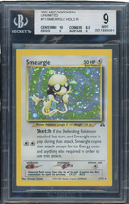 BGS 9 Smeargle Holo R Neo Discovery Square Cut