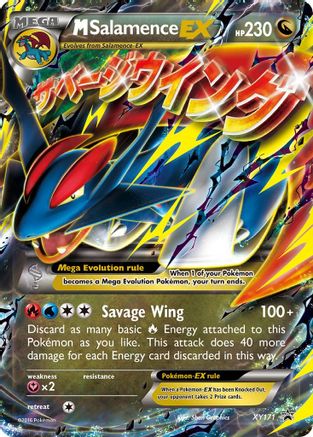 M Salamence EX (XY171/211) - XY Promos Holofoil