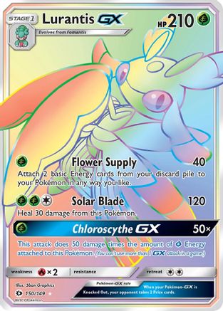 Lurantis GX (Secret) (150/149) - SM Base Set Holofoil