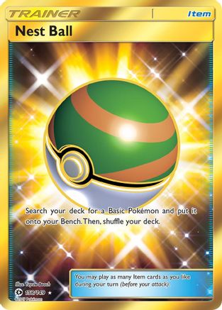 Nest Ball (Secret) (158/149) - SM Base Set Holofoil