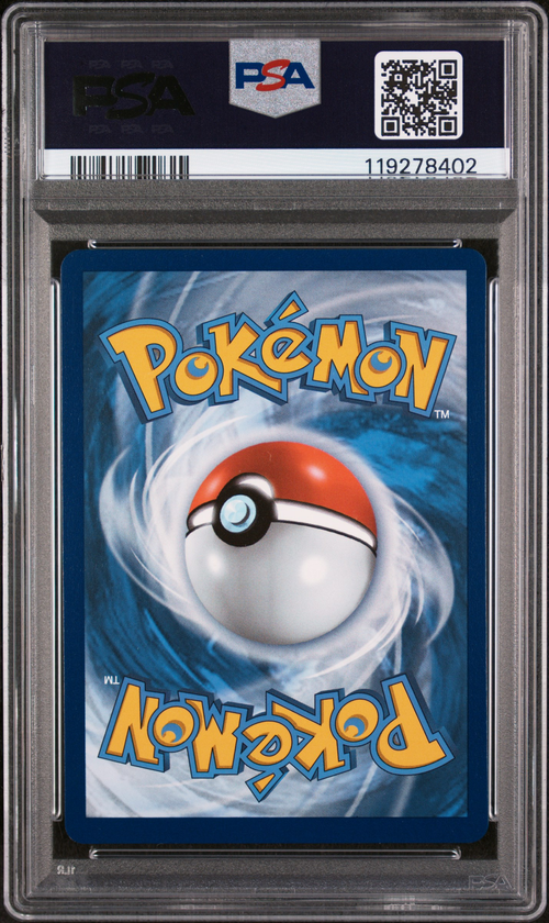 PSA Card Back