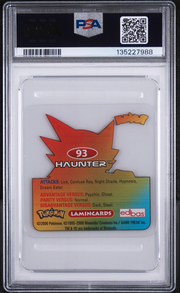 PSA Card Back