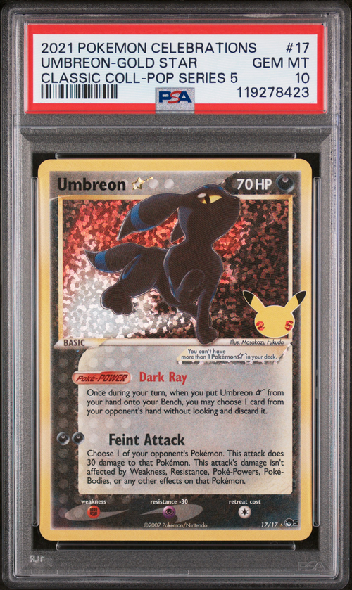 PSA Card Front