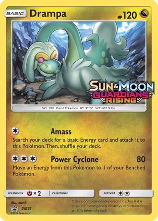 Drampa (Prerelease) (SM21/248) - SM Promos Holofoil