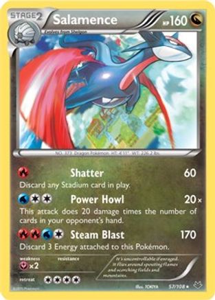 Salamence (57/108) - Deck Exclusives