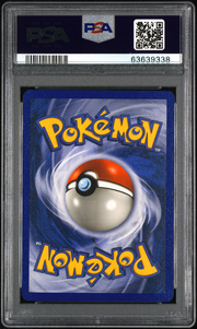 PSA Card Back