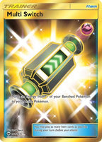 Multi Switch (Secret) (164/147) - SM  Burning Shadows Holofoil