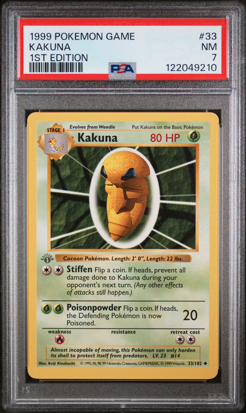 PSA Card Front
