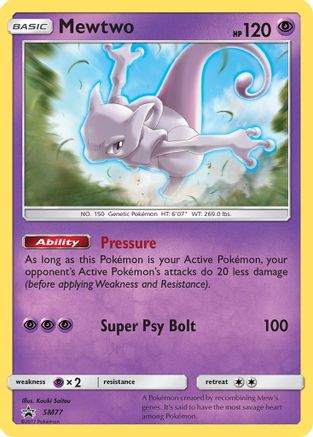 Mewtwo (SM77/248) - SM Promos Holofoil