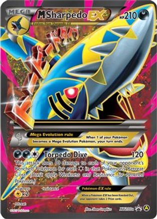 M Sharpedo EX (XY200a/211) - Alternate Art Promos Holofoil